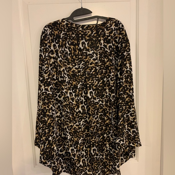Cheetah Print Blouse - Picture 3 of 4
